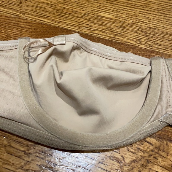 NWOT nude Lilyette strapless bra 34c - Picture 5 of 7